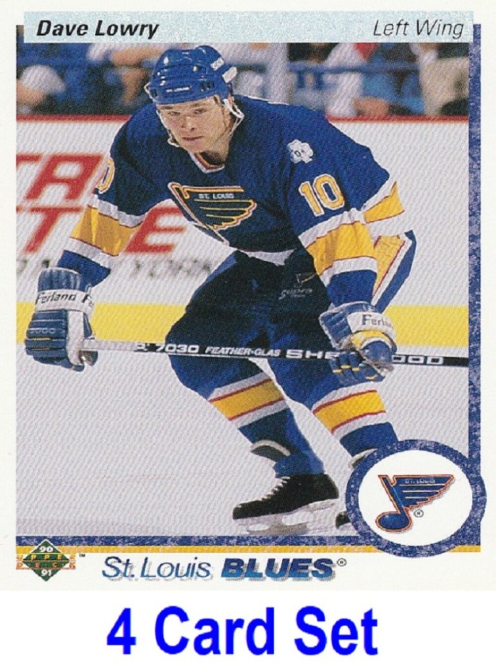 Dave Lowry Hockey Card Collection